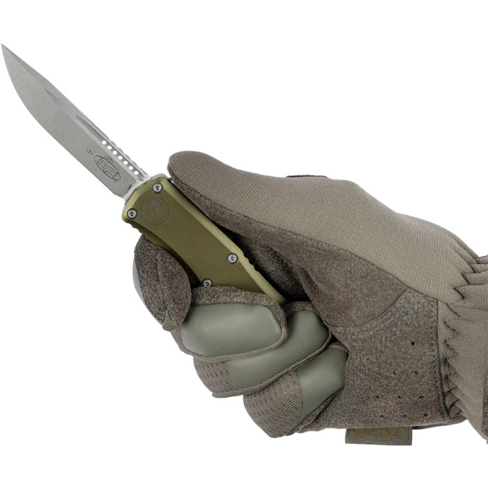 Нож Microtech Hera II MiniI S/E Apocalyptic Standard od green  