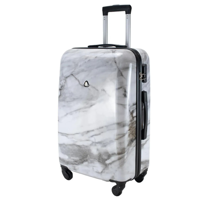 Чемодан Semi Line 28" (L) White Marble (T5731-3)  