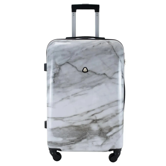 Чемодан Semi Line 28" (L) White Marble (T5731-3)  