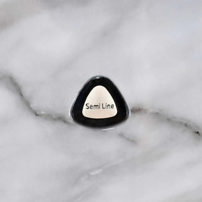 Чемодан Semi Line 28" (L) White Marble (T5731-3)  