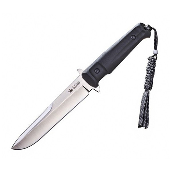 Нож Kizlyar Supreme Trident кратон сатин, сталь AUS8, камо ножны  