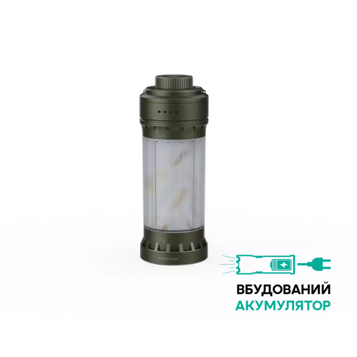 Фонарь кемпинговый Fenix CL22R, темно-зеленый  