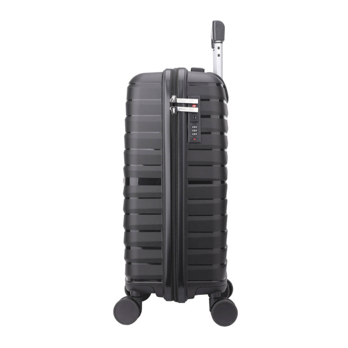 Чемодан Semi Line 20" (S) Black (T5911-2)