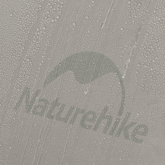 Палатка двухместная с большим тамбуром и навесом Naturehike Shandi CNK2300ZP017, серая  