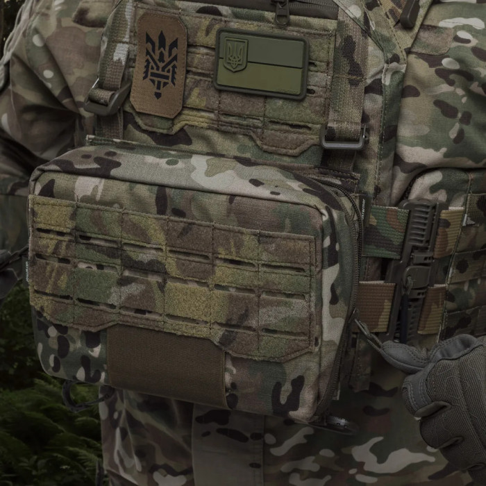 Административный подсумок Ukrarmor PRO. Cordura 500D. Крепление Molle Мультикам  