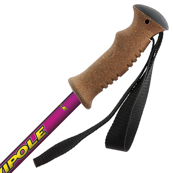 Треккинговые палки Vipole Base Camp QL Cork Roundhead Violet  