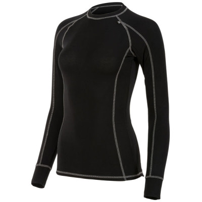 Термофутболка с длинным рукавом Highlander Bamboo 190 Womens Black, XS