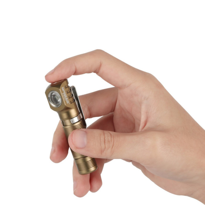 Фонарь Manker E02 II 420 lm SST20 cool, AAA/10440, песочный (открытая / поврежденная упаковка)  