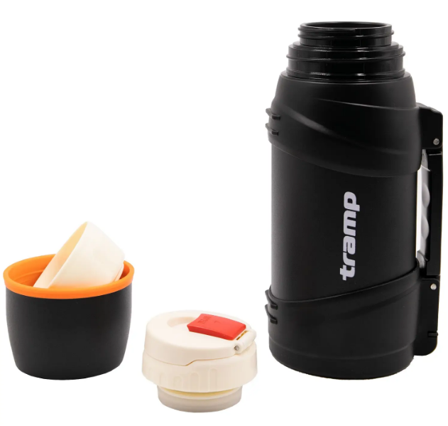 Термос Tramp Travel Line 1,3 л, черный  