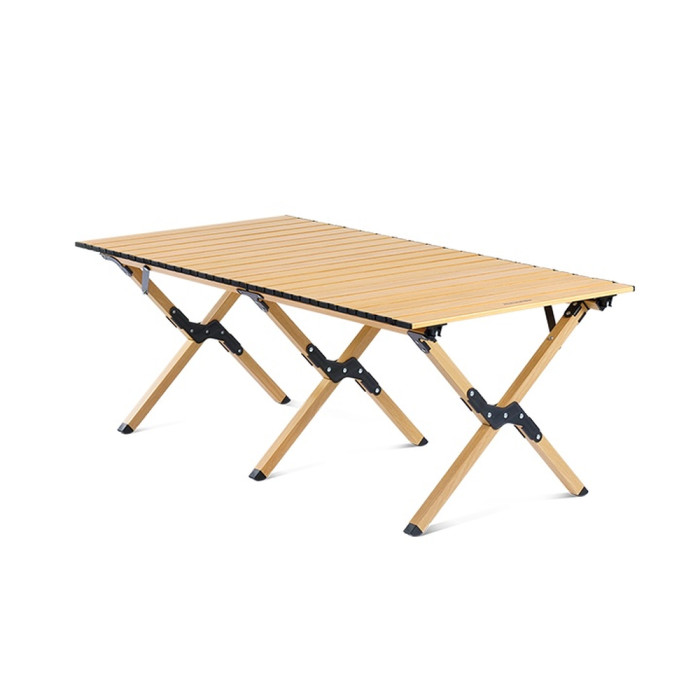 Складной стол Naturehike Star Jane L01 CNK2300JU010, 115х60 см, размер L, алюминий, бежевый  