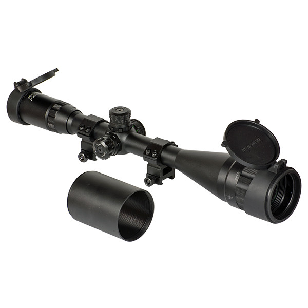 Прицел оптический Barska Blackhawk 6-24x50 AO (IR Mil-Dot R/G)  