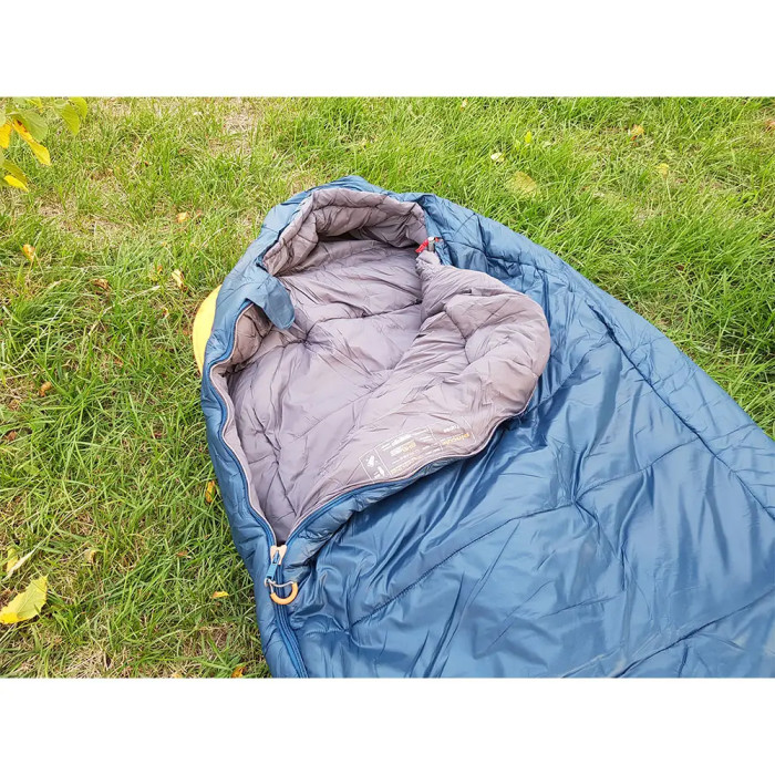 Спальный мешок Pinguin Topas (-1/-7°C), 195 см - Left Zip, Blue (PNG 231359) 2020  