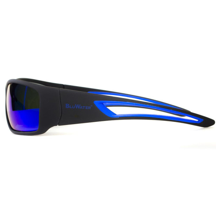 Очки BluWater Intersect-2 Polarized (G-Tech Blue) зеркальные синие  