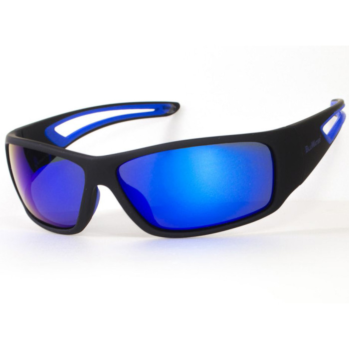Очки BluWater Intersect-2 Polarized (G-Tech Blue) зеркальные синие  