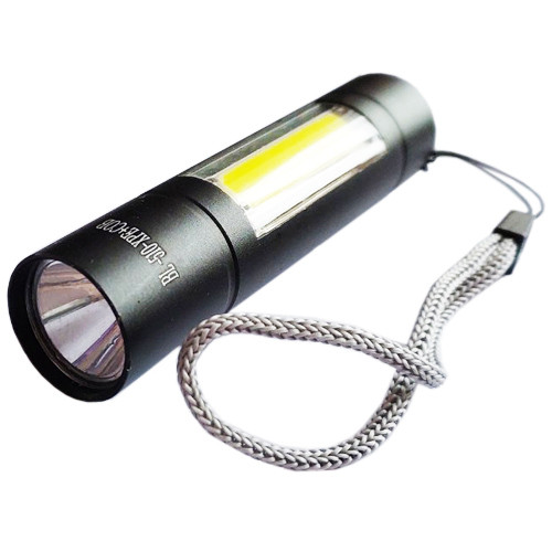 Фонарь Police BL-510/1501-XPE+COB, Li-Ion аккум., ЗУ mircoUSB, Box 