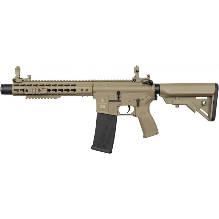 Страйкбольная винтовка Evolution Recon 10" Amplified Carbontech AEG 6 мм Tan  