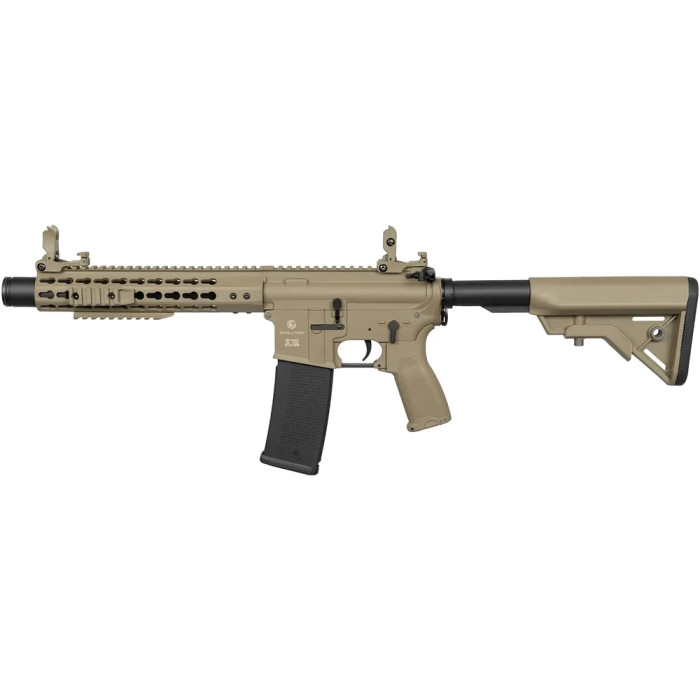 Страйкбольная винтовка Evolution Recon 10" Amplified Carbontech AEG 6 мм Tan  