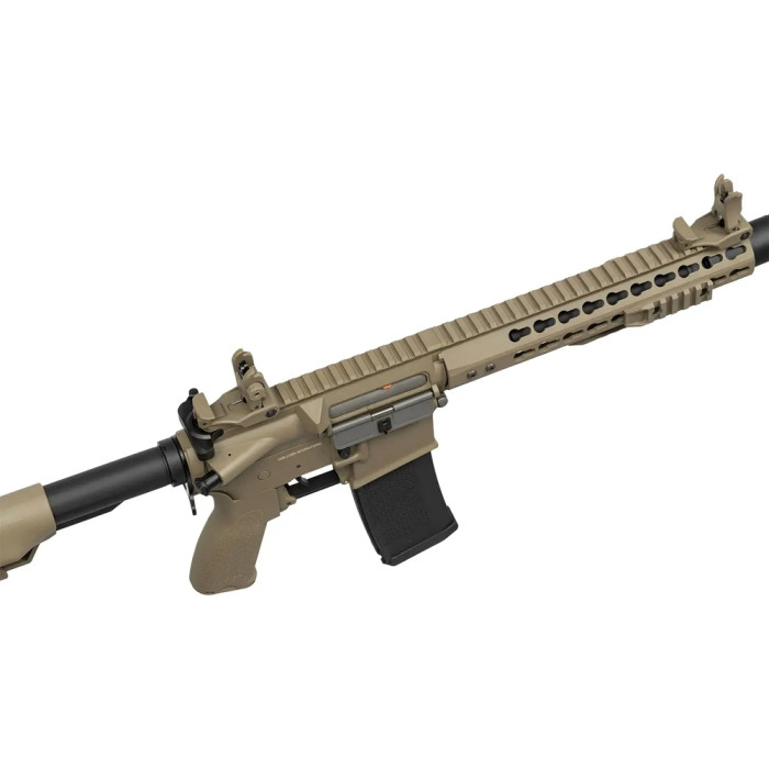 Страйкбольная винтовка Evolution Recon 10" Amplified Carbontech AEG 6 мм Tan  