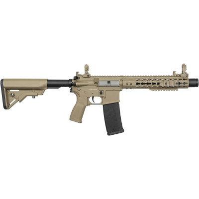Страйкбольная винтовка Evolution Recon 10" Amplified Carbontech AEG 6 мм Tan