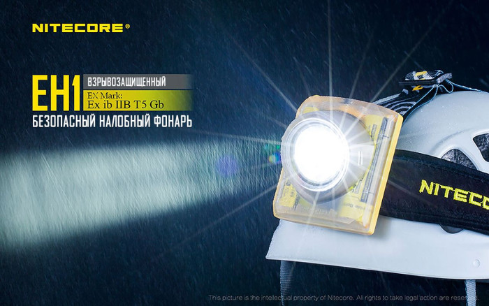 Фонарь налобный Nitecore EH1  