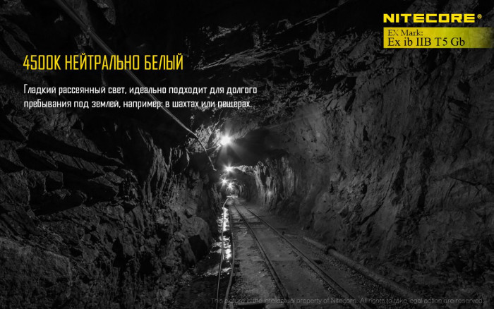 Фонарь налобный Nitecore EH1  