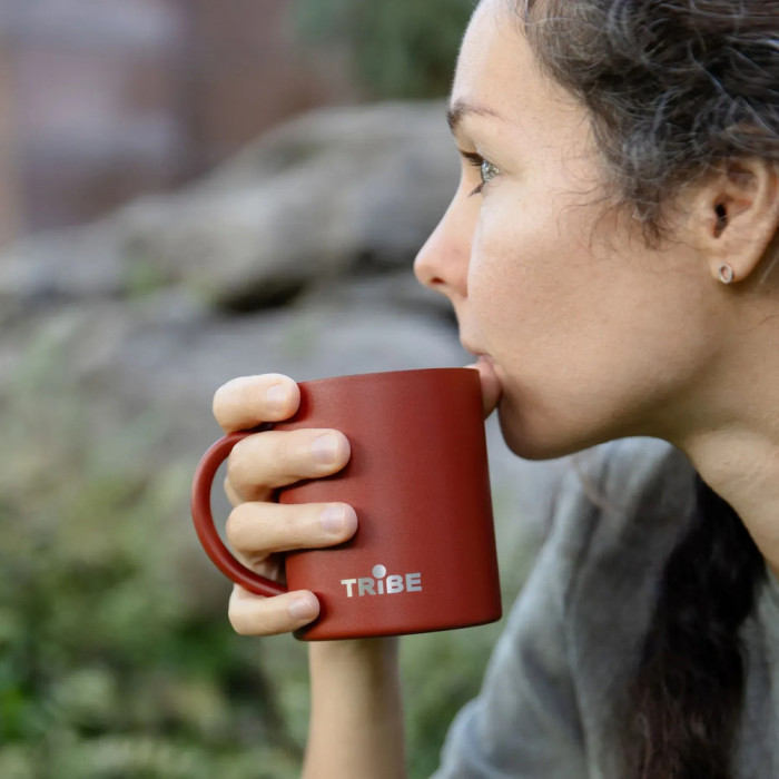 Термочашка Tribe Сamp Mug 300мл T-FA-0043, terracota  