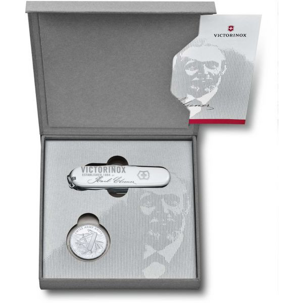 Набор нож+монета Victorinox Karl Elsener Lim.Ed.8000 (1.1918.J18)  