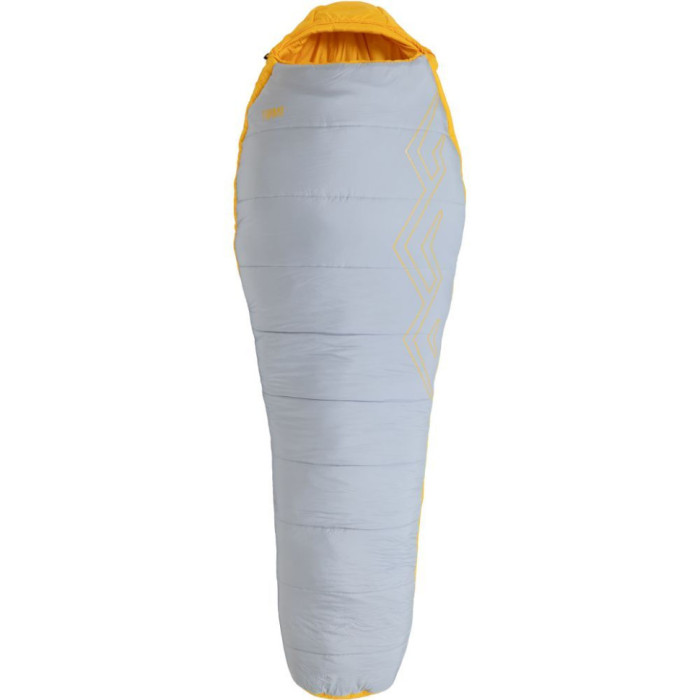Спальник Turbat Tourer gold fusion/dawn blue - 185 см - желтый/серый  