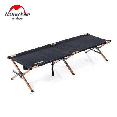 Кровать складная Naturehike XJC03 NH19X003-C, Полиэстер Oxford / дерево, черный