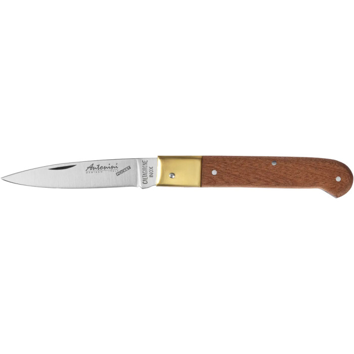 Нож Antonini Pocket Caltagirone, cm.18, 420 stainless steel brown  