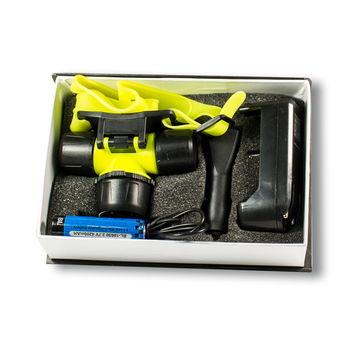 Фонарь подводный Police 12V 6800 (налобный)  