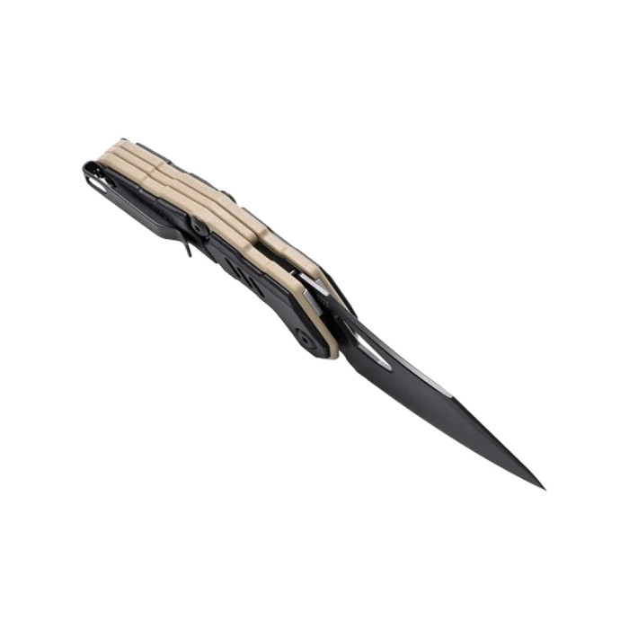 Нож Hightron Spectron, M390, GFN, черный, черный клинок  