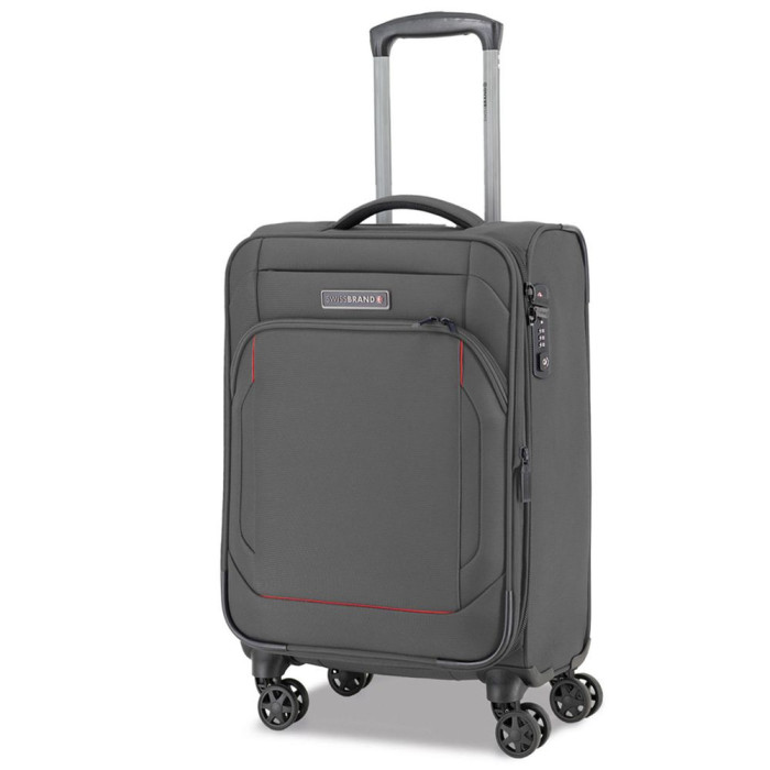 Чемодан Swissbrand Celtic (L) Dark Grey (SWB_LSCEL803L)  