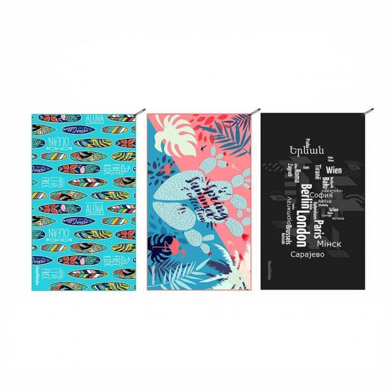 Полотенце Naturehike MJ04 Ultralight 128 х 75 pink NH19Y004-J  