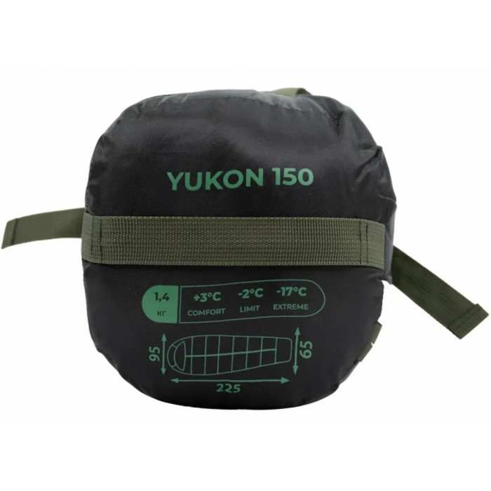 Спальный мешок Tribe Yukon 150 T-loft T-CF-0002-olive  
