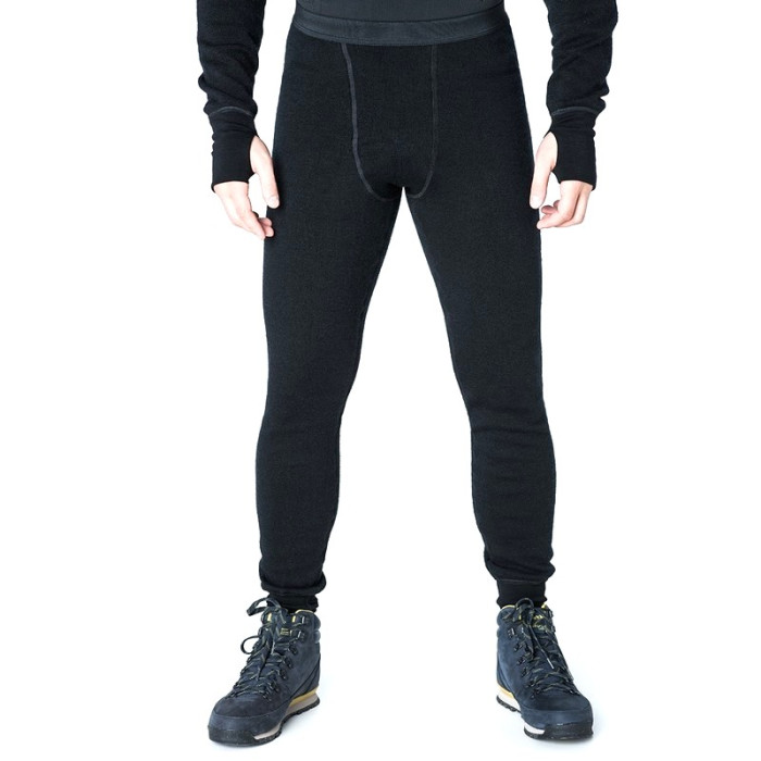 Штаны Aclima HotWool 400 gr Longs Unisex Black, S  