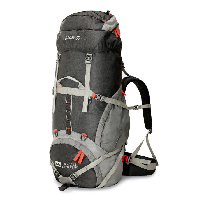 Рюкзак Travel Extreme Denali 55L, Black-Red  