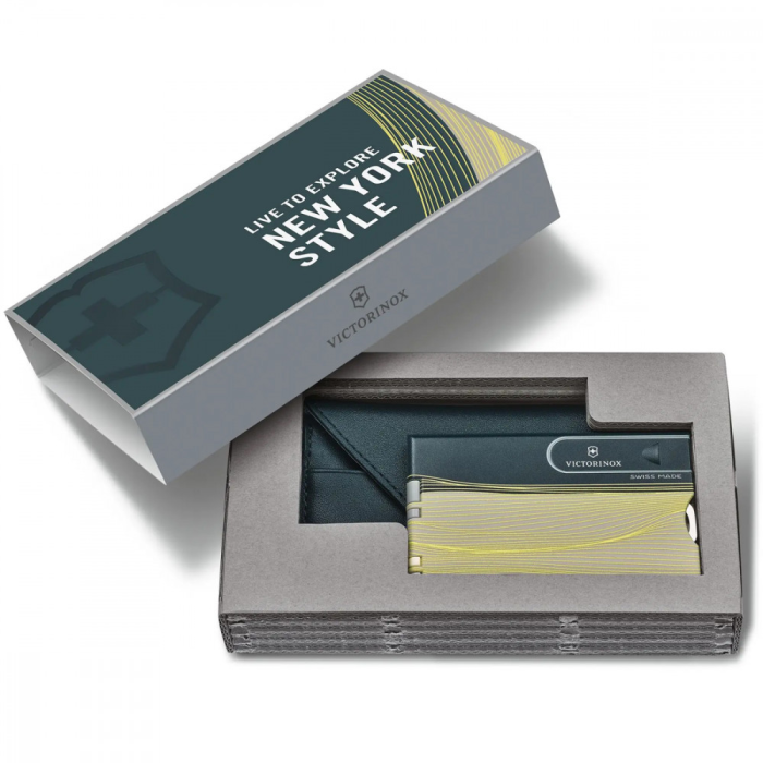 Карта-мультитул Victorinox SWISSCARD Classic New York Style 0.7100.E223  