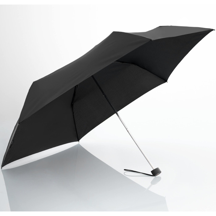Зонт Knirps AS.050 Black Мех / Складной / 6спиц / D98x24см  