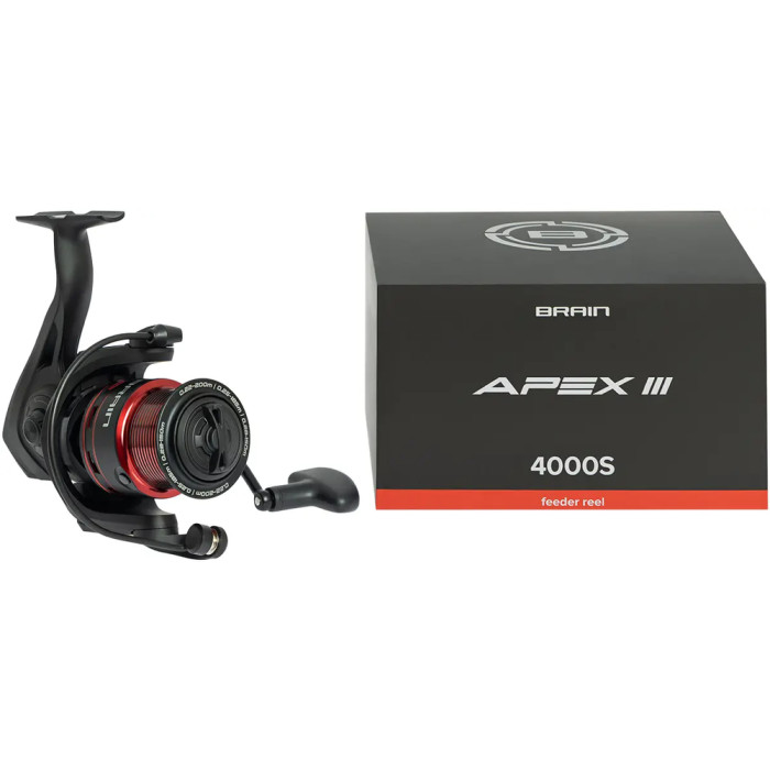 Катушка Brain Apex III Feeder 4000S 5+1BB 4.9:1  