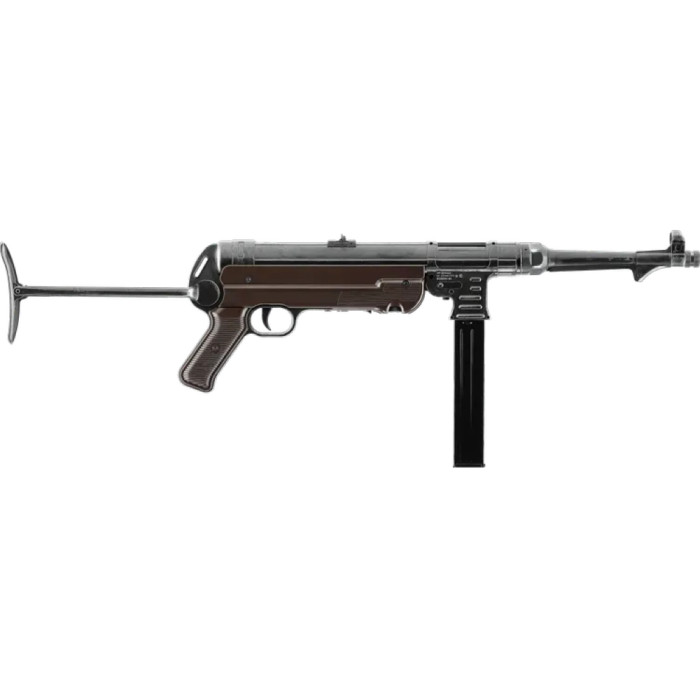 Пневматический пистолет - пулемет Umarex Legends MP40 Blowback кал.4,5мм Full Auto  