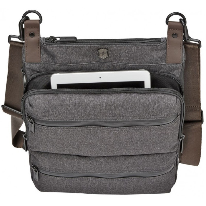 Наплечная сумка Victorinox Architecture Urban/Grey-Brown Wilson 5 л (Vt602839)  