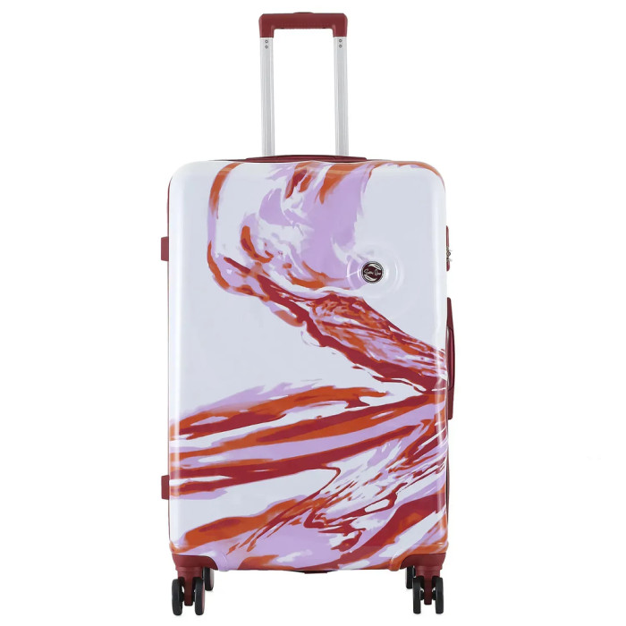 Чемодан Semi Line 28" (L) White/Red Print (T5654-3)  