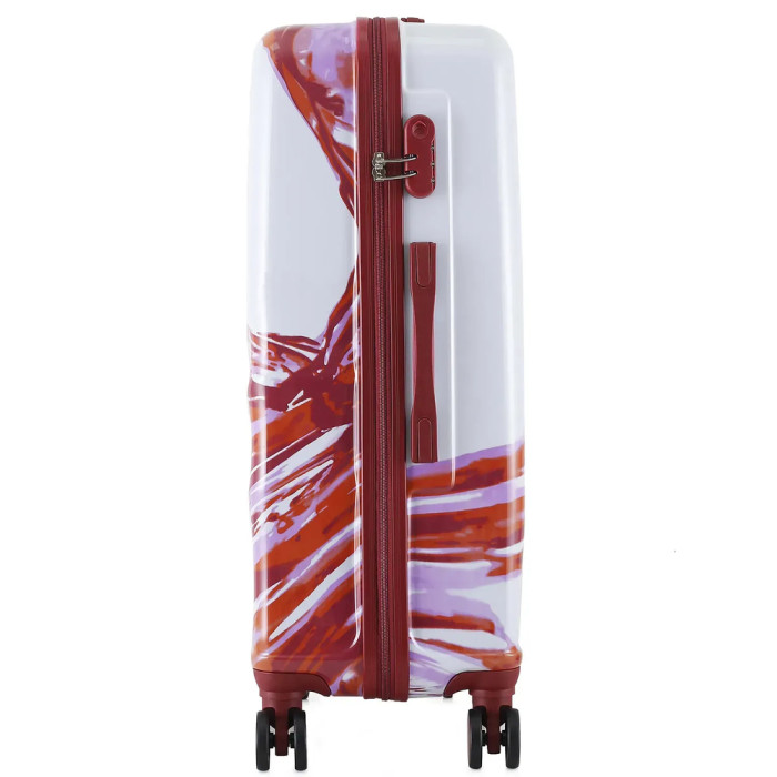 Чемодан Semi Line 28" (L) White/Red Print (T5654-3)  