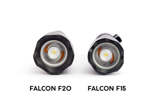 Ручной фонарь Яркий Луч YLP FALCON F15, черный, Cree XP-L HI  