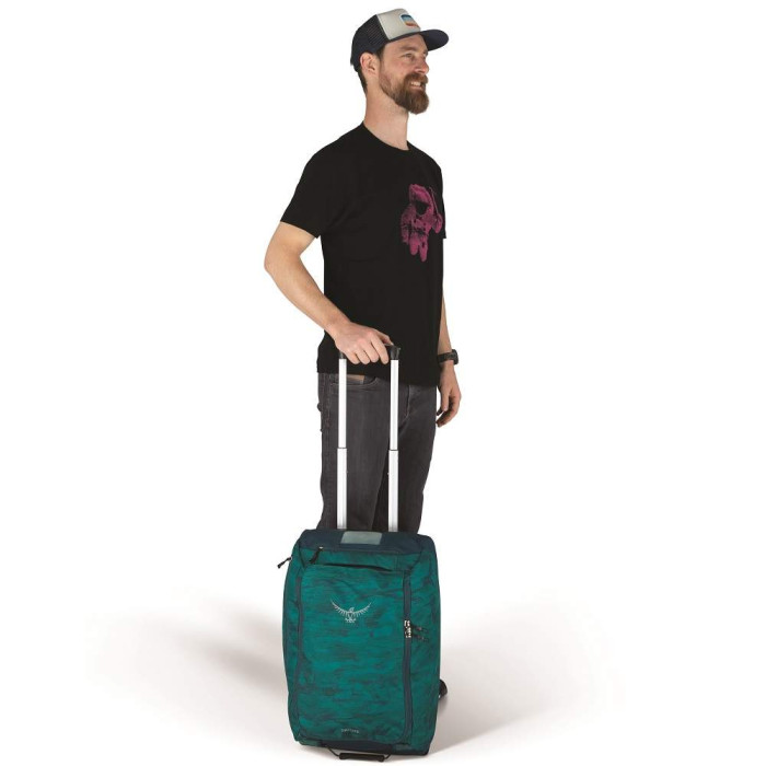 Сумка на колесах Osprey Daylite Carry-On Wheeled Duffel 40 - синяя  
