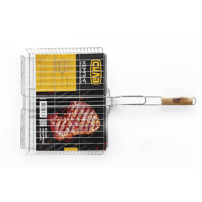 Решетка-гриль высокий борт СИЛА (69x43x34,5x6,5см)  