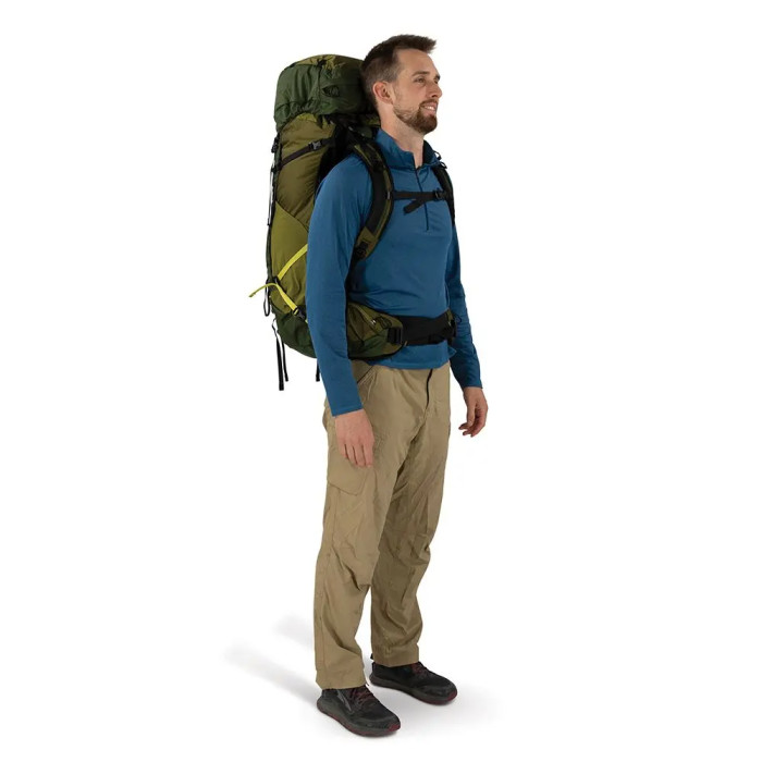 Рюкзак Osprey Atmos AG LT 50 scenic valley/green peppercor - L/XL - зеленый  