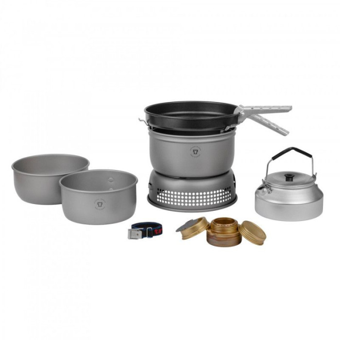 Набор посуды со спиртовой горелкой Trangia Stove 25-4 HA (1.75/1.5 л/0.9 л)  