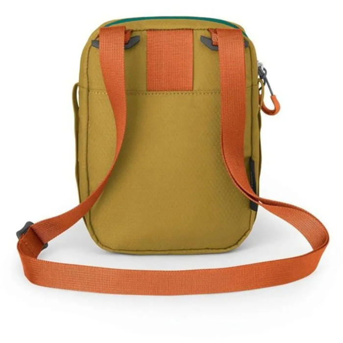 Сумка Osprey Daylite Small Crossbody tumbleweed yellow/tunnel vision - O/S - желтый/бирюзовый  